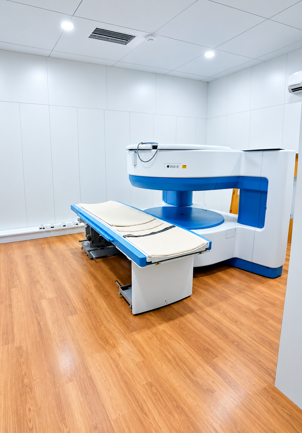 MRI Scan machine at Om Multispeciality Hospital