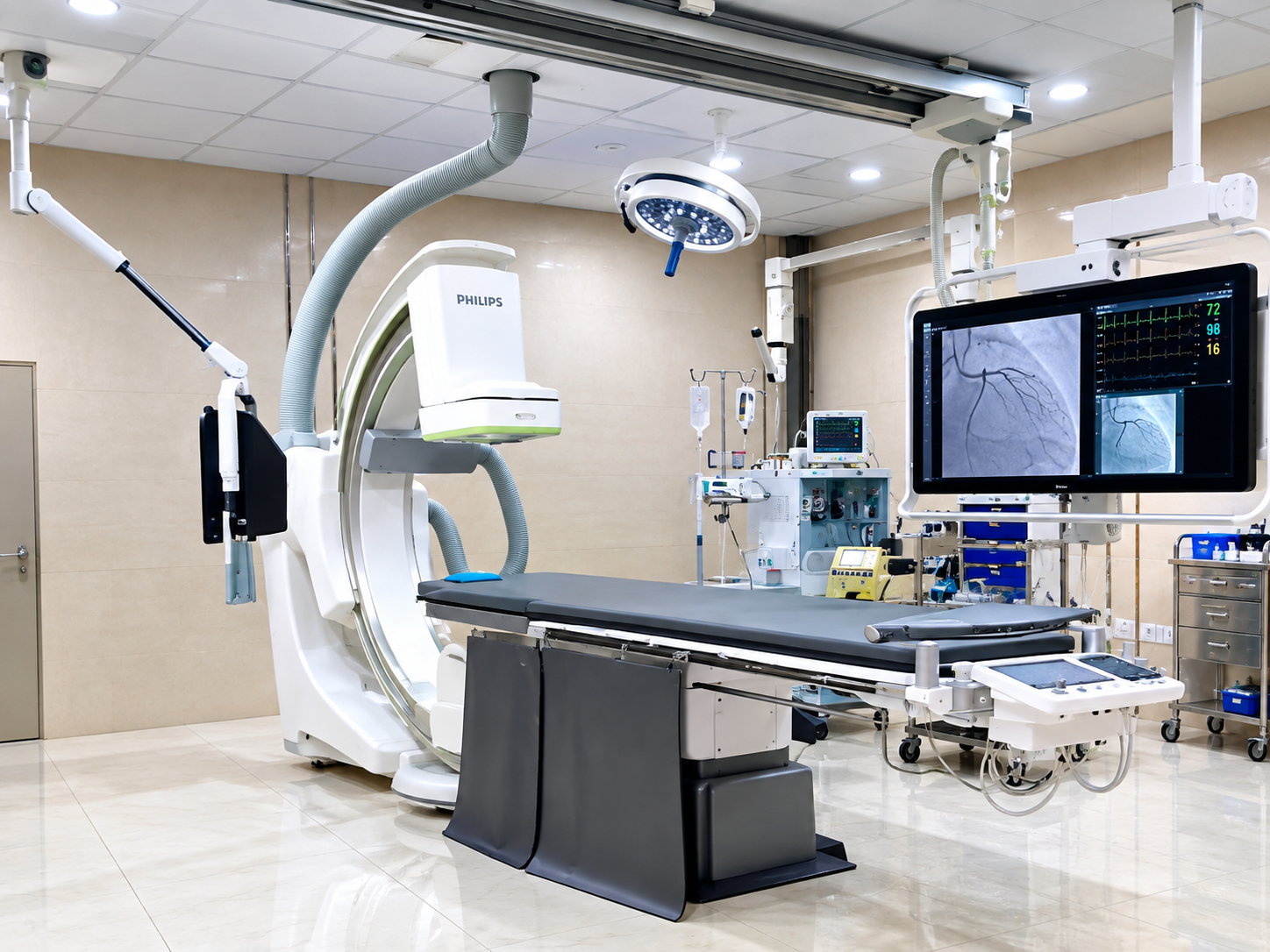 Cath Lab at Om Multispeciality Hospital